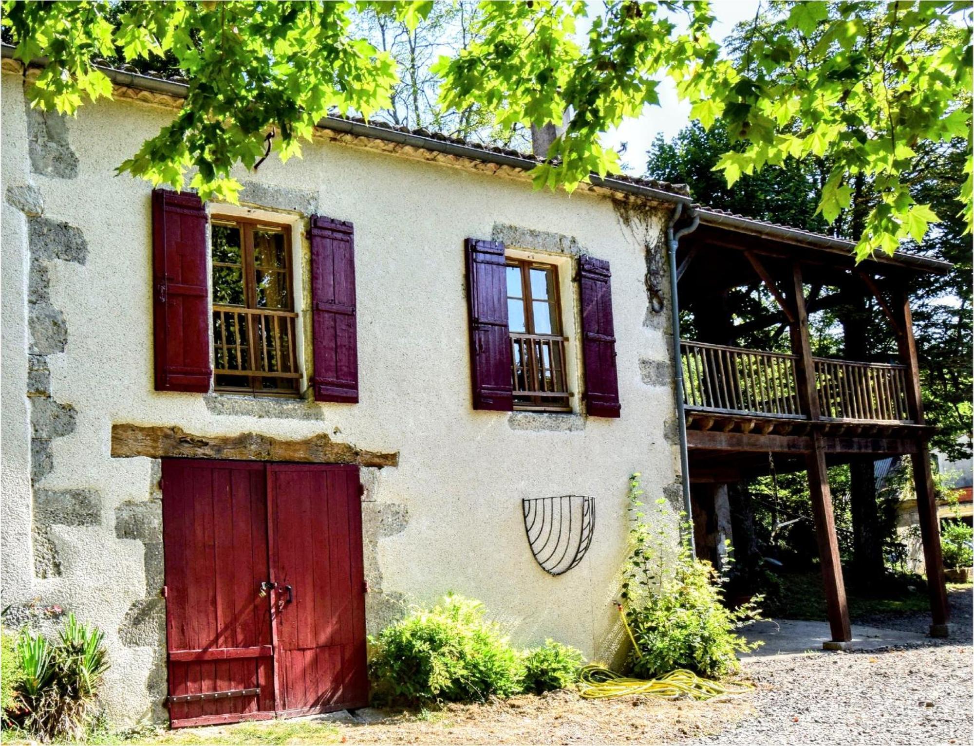 Villa Le Nid - Maison Dans Les Bois Avec Cheminee Et Vue Port-Sainte-Marie Exterior foto