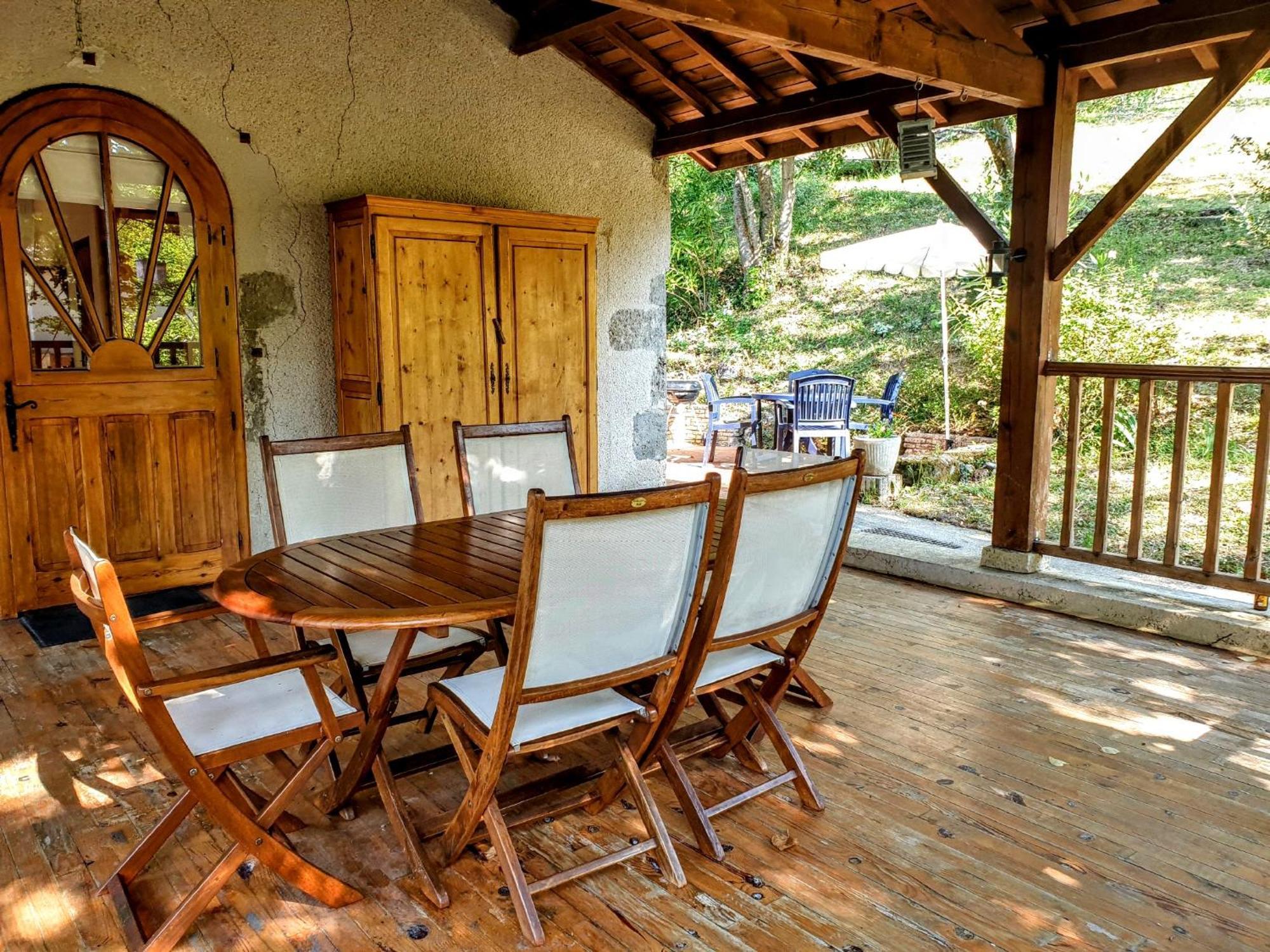 Villa Le Nid - Maison Dans Les Bois Avec Cheminee Et Vue Port-Sainte-Marie Exterior foto